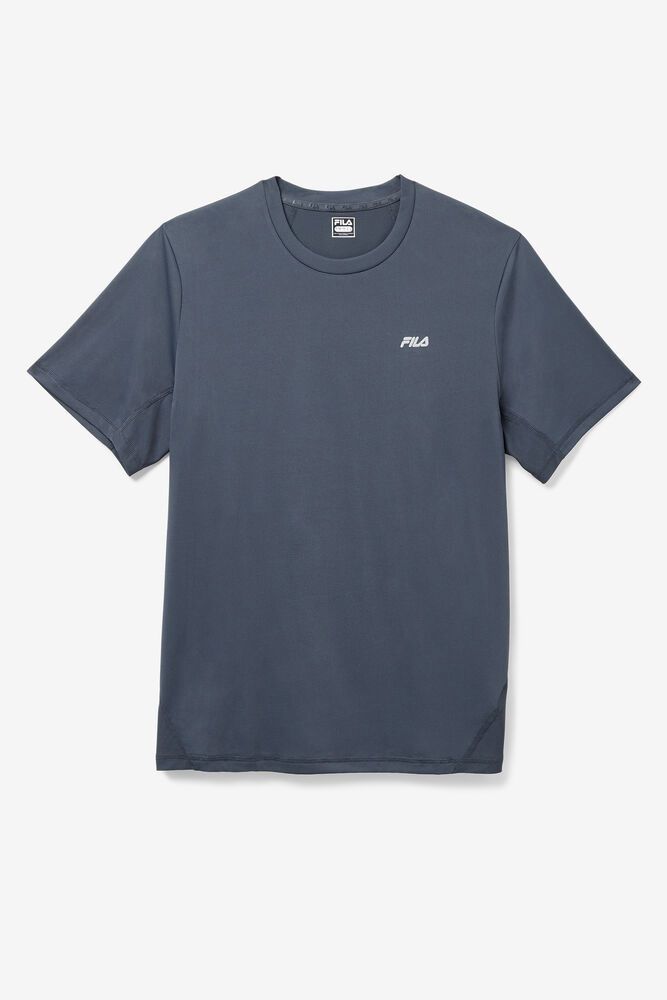 Fila T-Shirt Mens Grey - Nadeem Crew - Philippines 9437106-AI